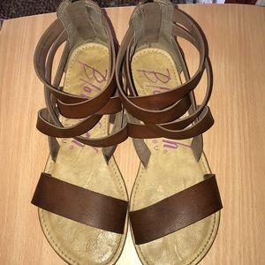 Brown sandals
